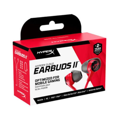 HyperX Cloud Earbuds II RED